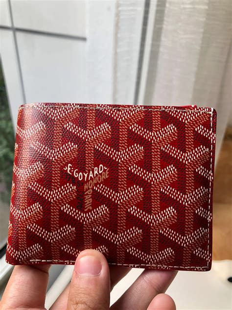 goyard for men|goyard men's wallet price.